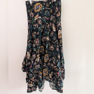 NWT Natural Life Multicolor Floral Dress/ Skirt
